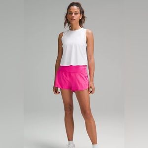 Speed Up Mid-Rise Lined Short 4" - pink